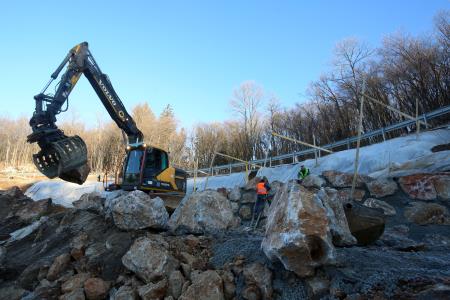 REKONSTRUKCIJA CESTE GRAHOVO BLOŠKA POLICA 02 FOTO LJUBO VUKELIČ